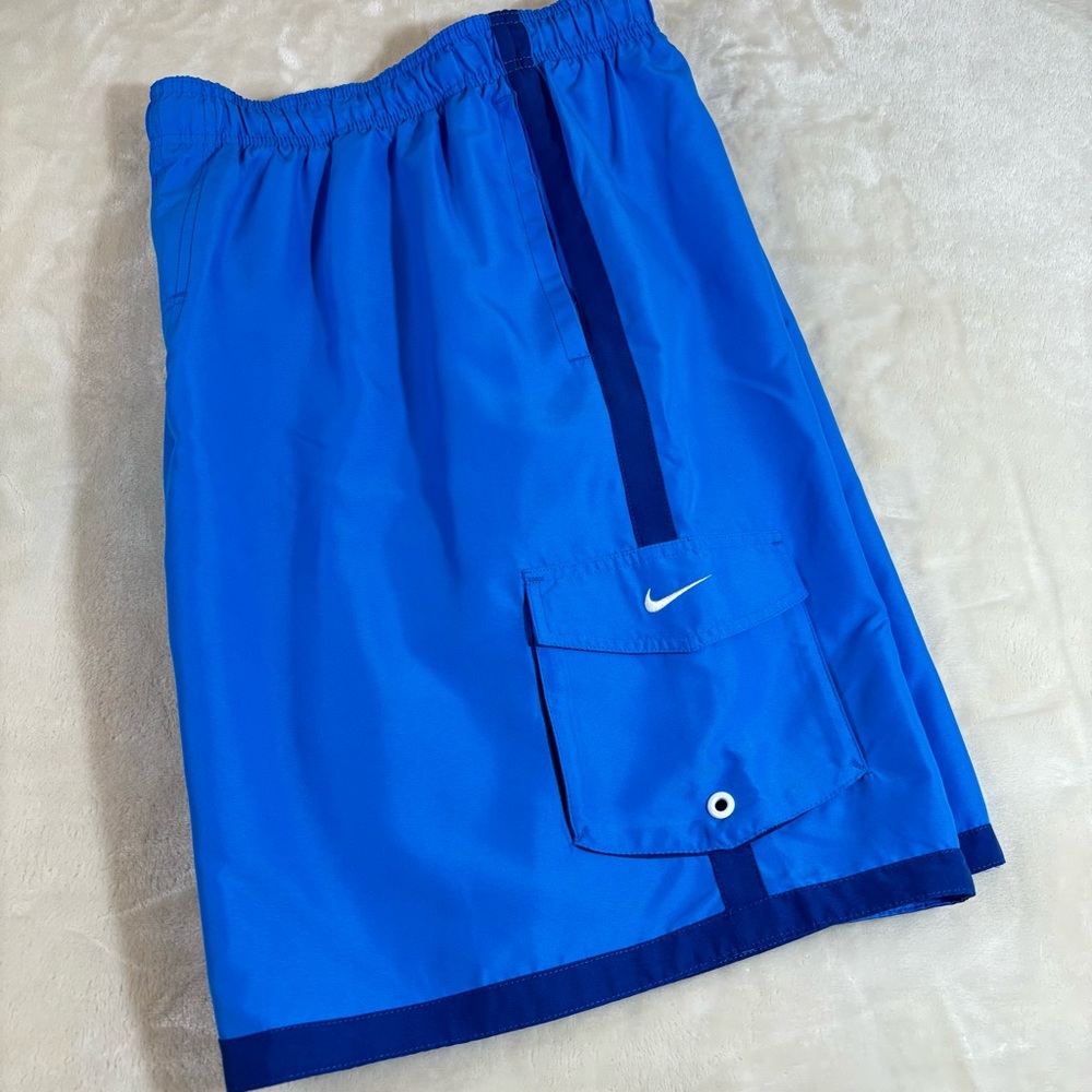 NIKE MEN’S BLUE SWIM TRUNKS BOARD SHORTS SIZE XL